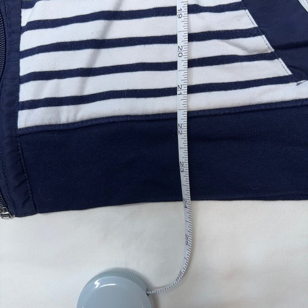 Ralph Lauren Active LRL Jacket XL Navy White Stripe Nautical Coastal Sailor 1X - Picture 14 of 14